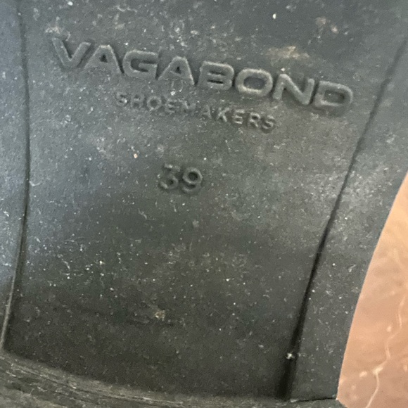 Vagabond Kelsey western-inspired Chelsea boots black leather sz 39 (US 9) - Picture 9 of 10